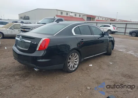 2012 Lincoln Mks из США, поврежденный, VIN 1LNHL9DR9CG805395